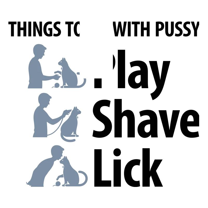 Dinge, die man mit einer Muschi machen kann.