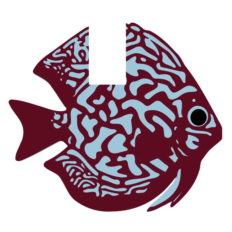 discus fish vektor