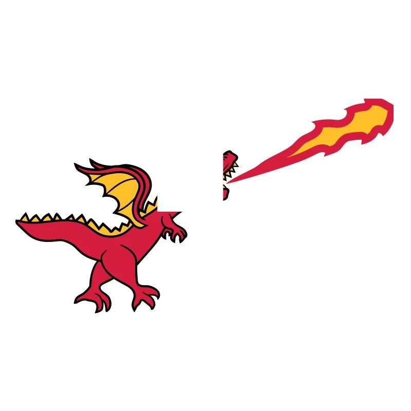 flammes de cracheur de feu chaud courir aller gran
