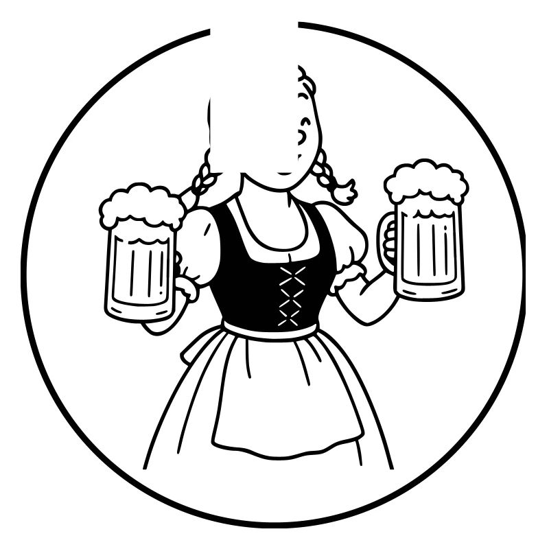 Bier mädchen