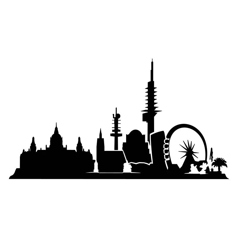 Hannover // Skyline // Silhouette // Skylineshirt