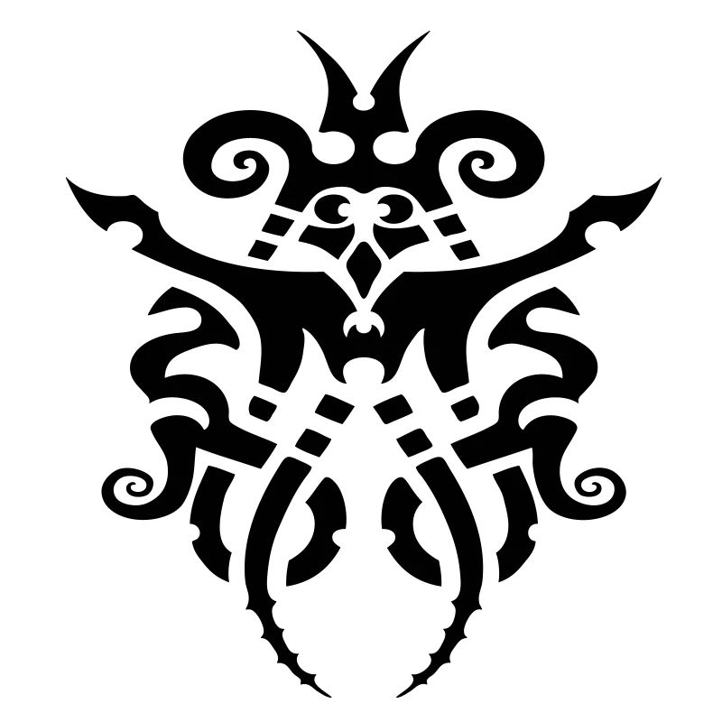 cthulhu tattoo tribal