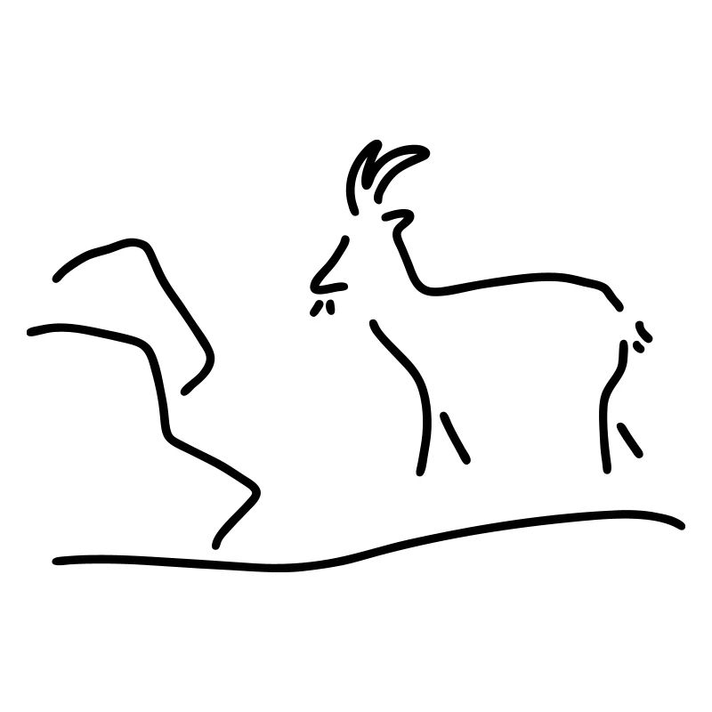 ziege oder steinbock