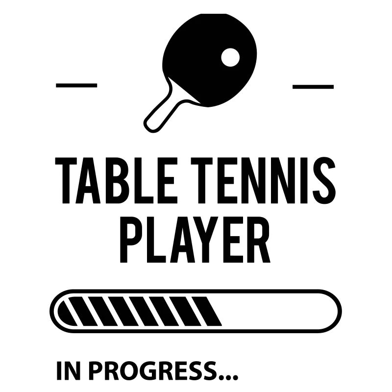 Table Tennis Player in Progresse