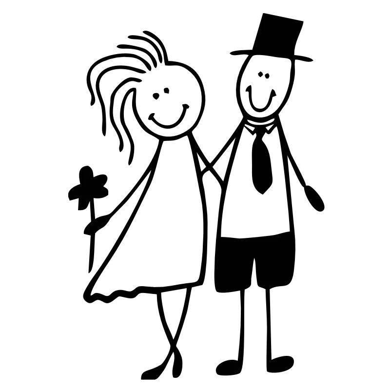 bride and groom
