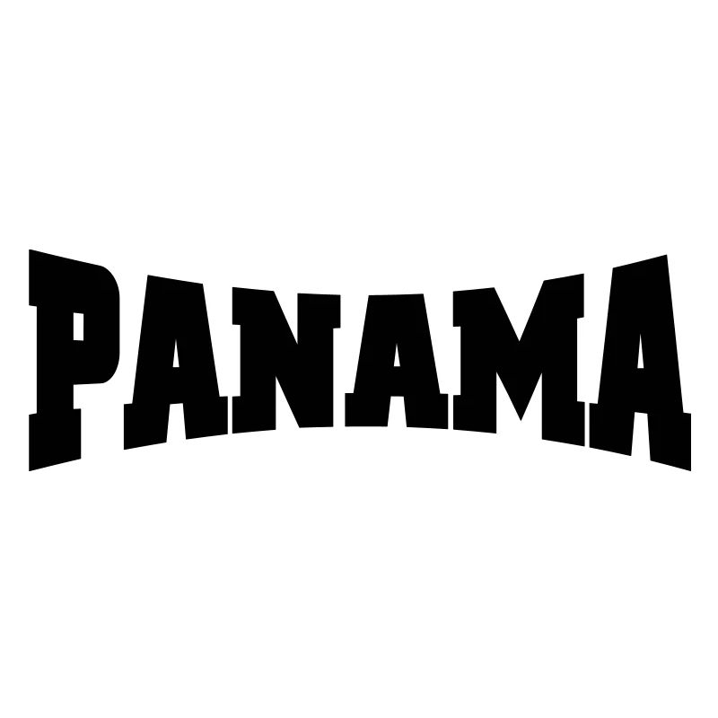 Panama lettering