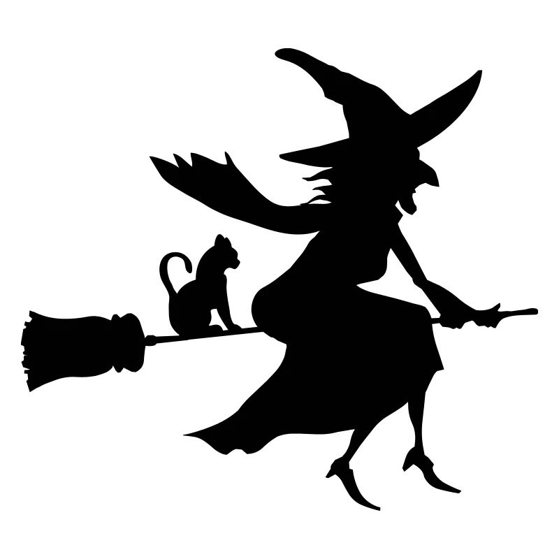 Sorcière et Chat