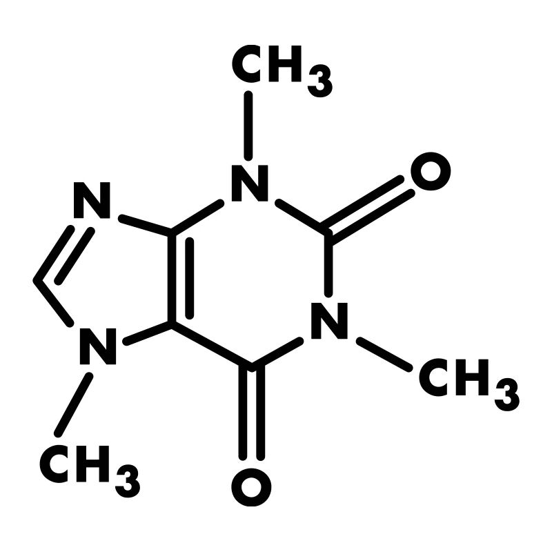 Coffein Molekül