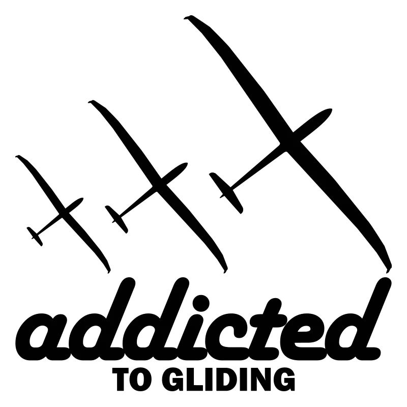 Addicted to gliding glider gift