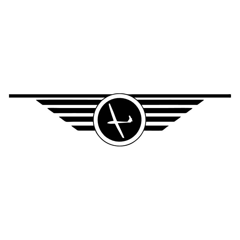 Segelflugzeug gleiten Pilot Symbol Geschenk