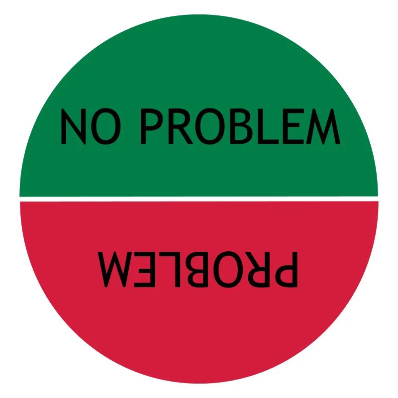 No problem vs Problem