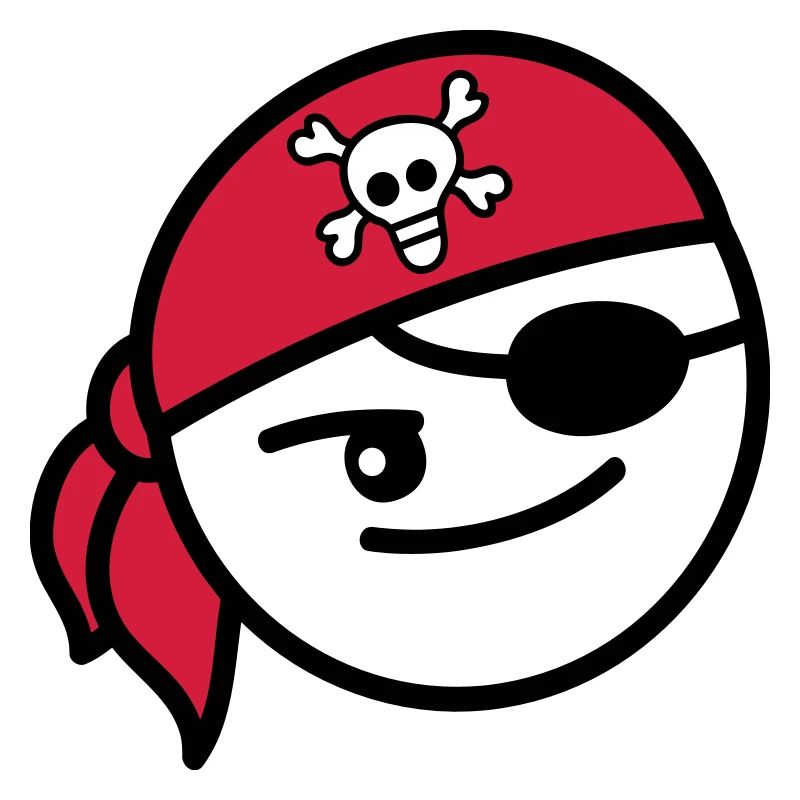 Funny Pirate Face Head Cute Hat Toddler