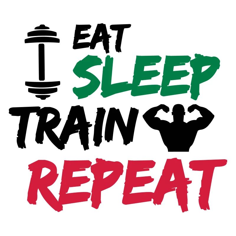manger dormir train répéter