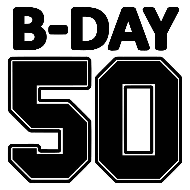 50 ans numéro de numéro de cadeau d'anniversaire spécial