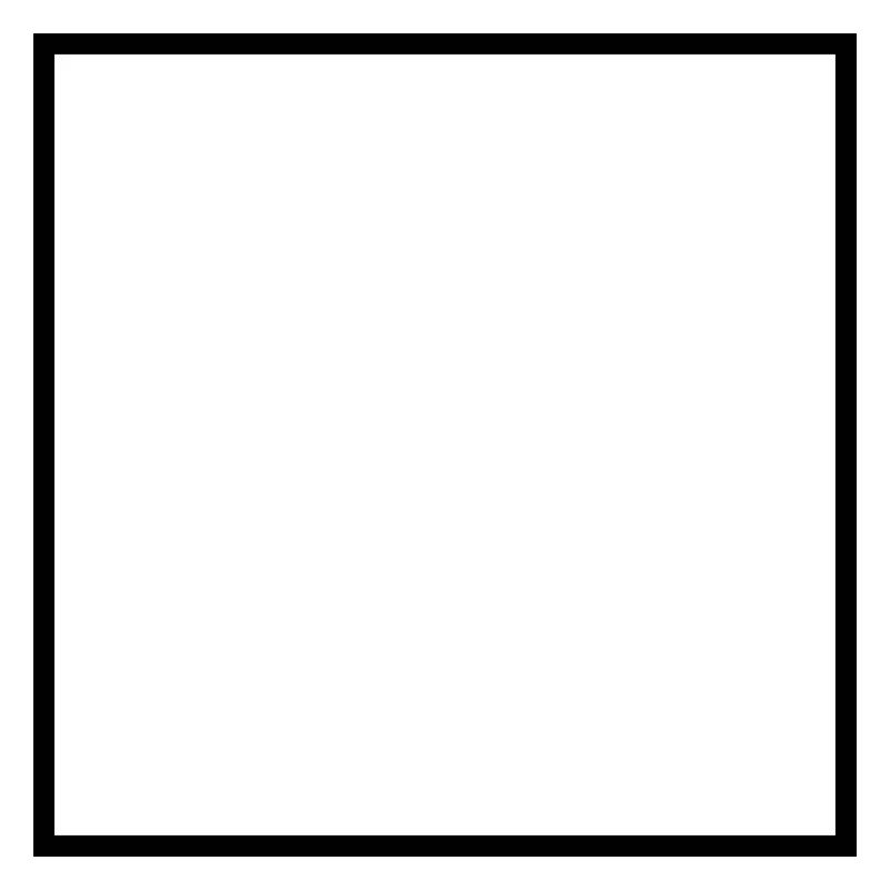 Math symbol - square