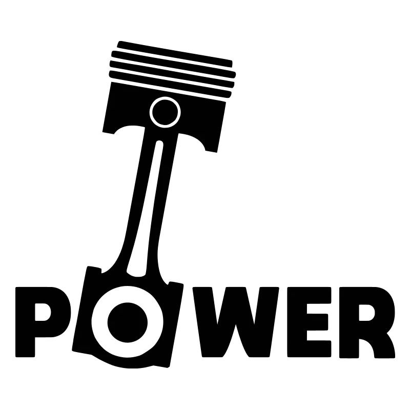 Piston power engine piston force