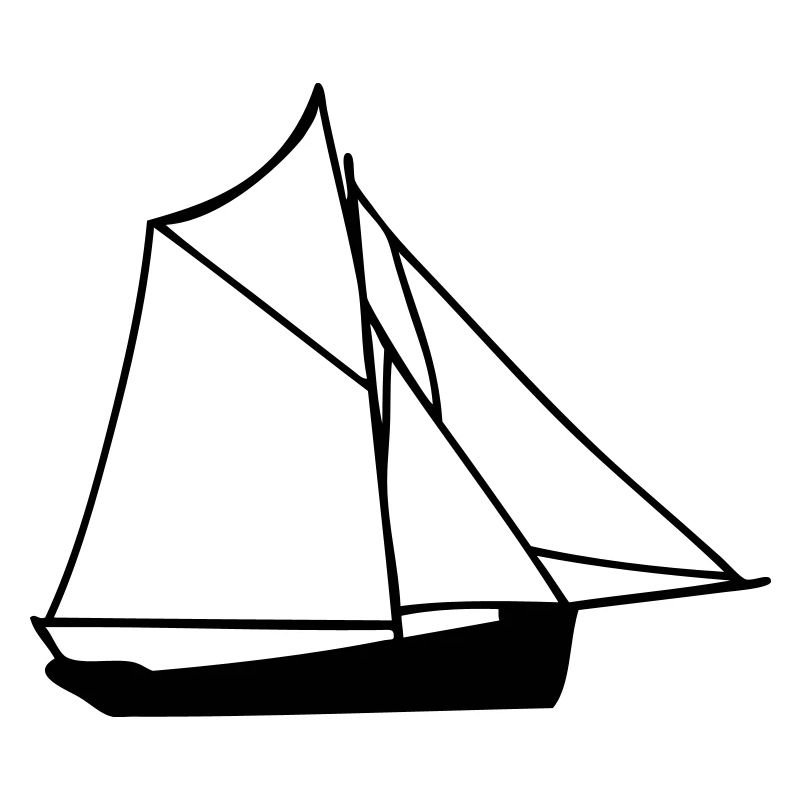 dessin de bateau navire sloop frégate