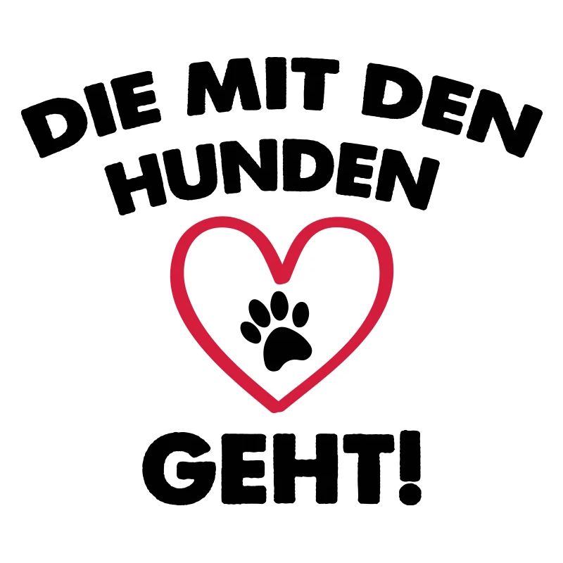 die mit den hunden geht