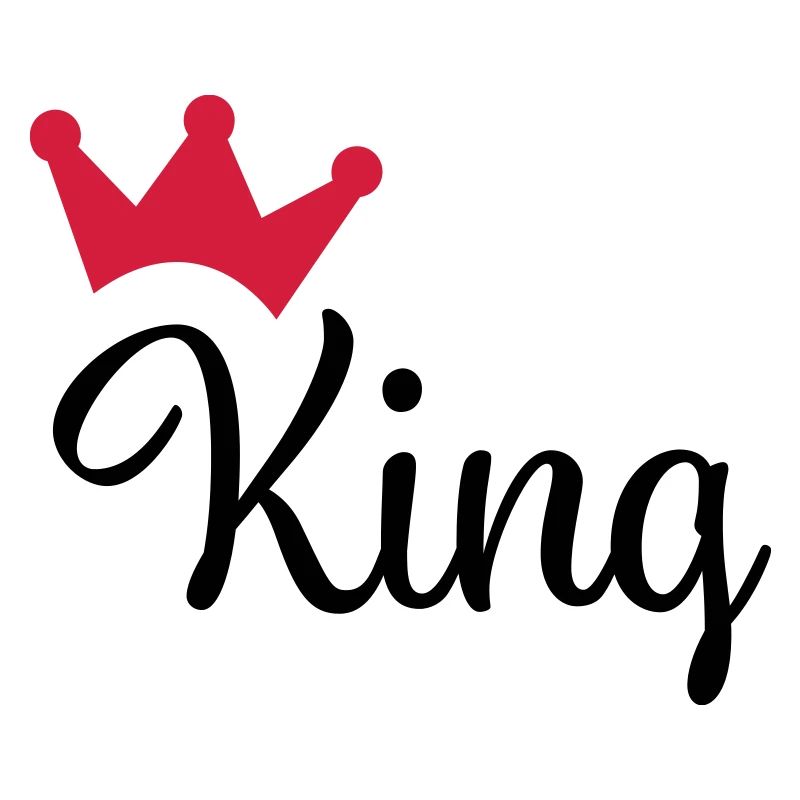 King mit Krone
