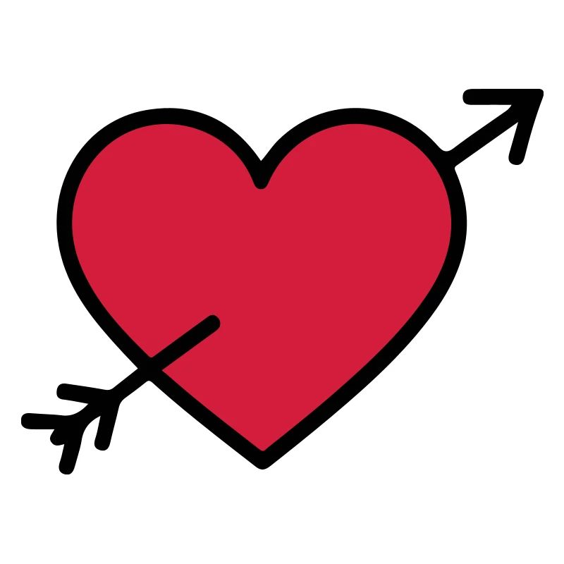 Herz Symbol Pfeil