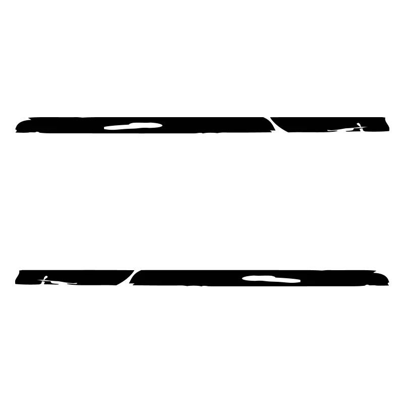 2 Graffiti brushstroke lines