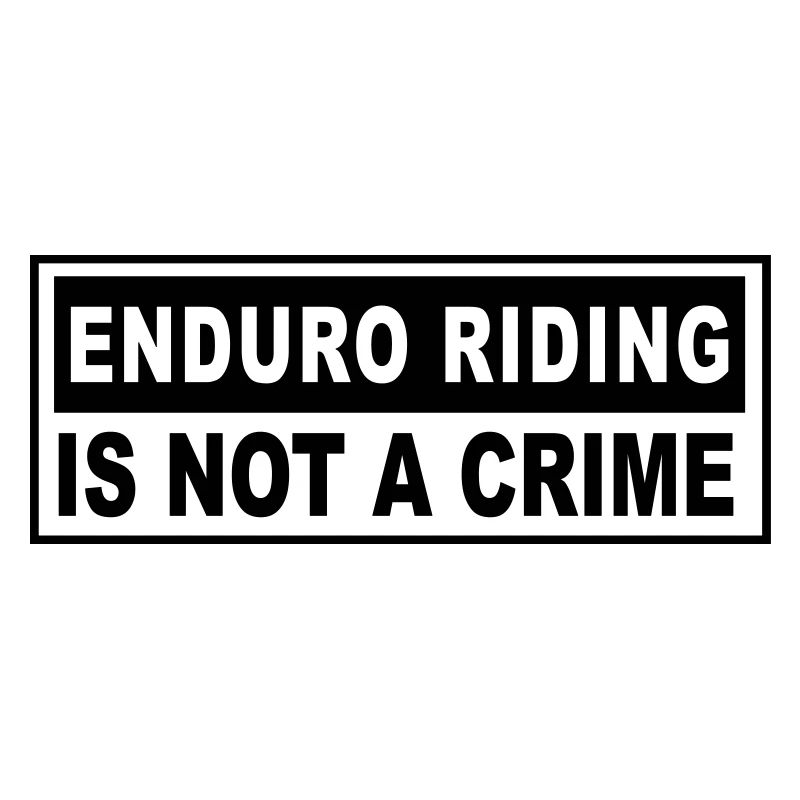 enduro riding not a crime