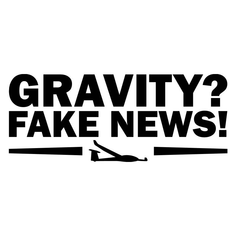 Gravity cadeau de planeur drôle