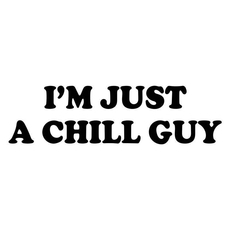 Je suis juste un gars cool.
