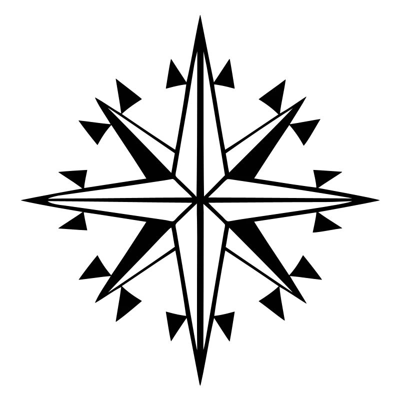 navigation, compass, orientation wind rose