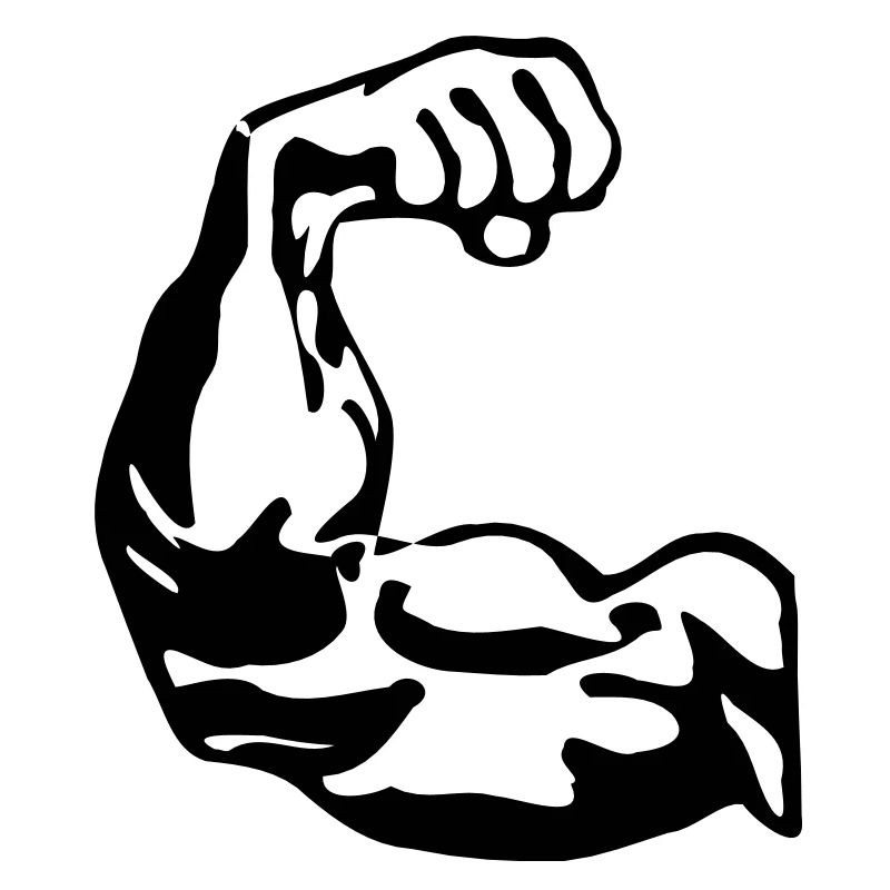 Bodybuilder Bizeps
