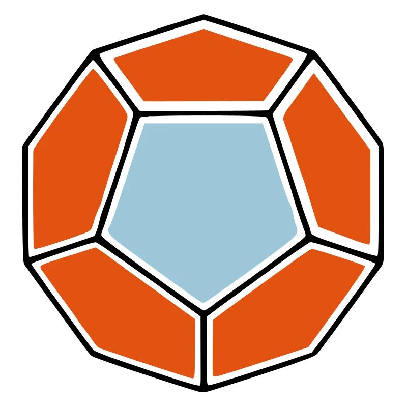 Dodecahedron / Dodekaeder - Platonischer Körper