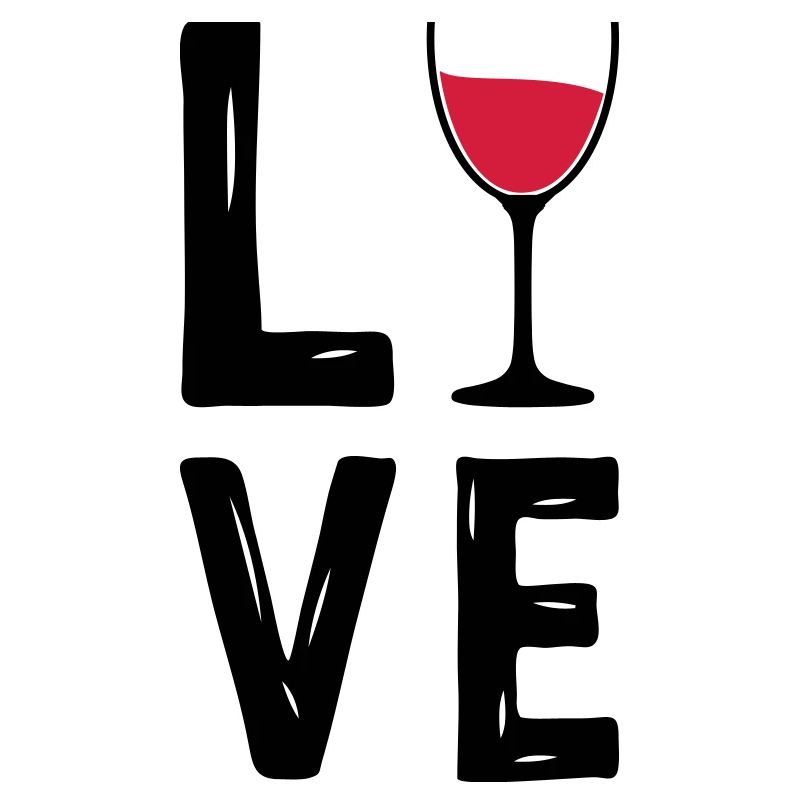 Wein Wine Love Liebe Weinglas 2c