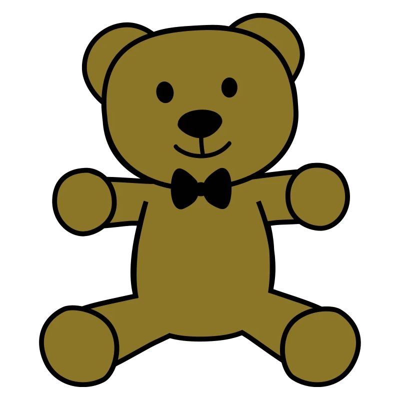 Teddybär mit Fliege