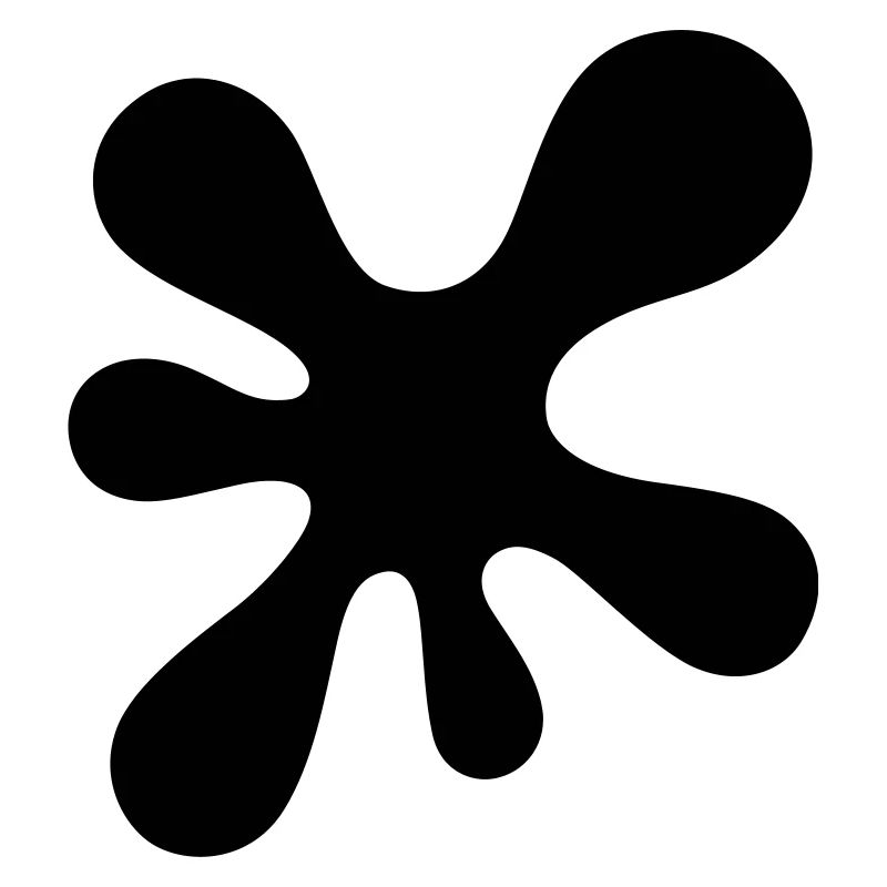 Klecks Fleck Spritzer Splash Splatter Farbe