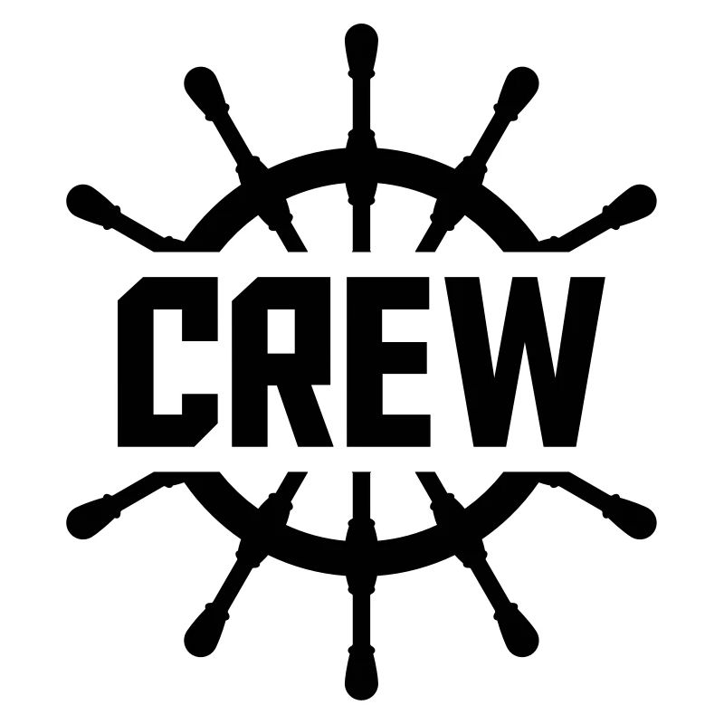 Crew Steuerrad Logo