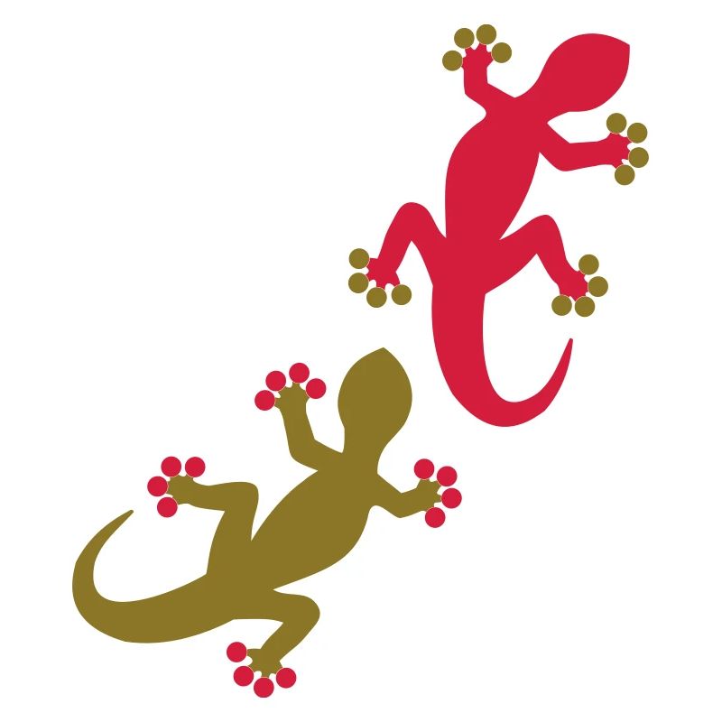 Two geckos 2c