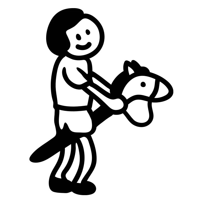 cheval de bataille de l'enfance - Line
