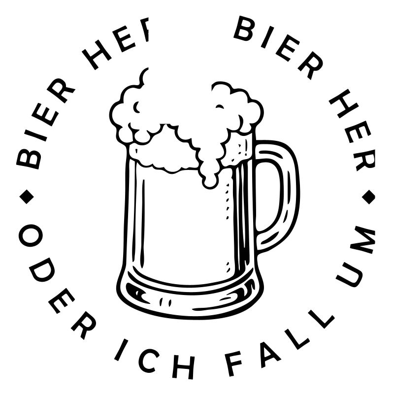 Bienen hier - Oder ich fall um!