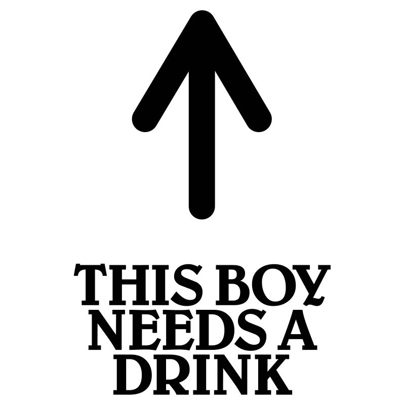 This boy needs a drink