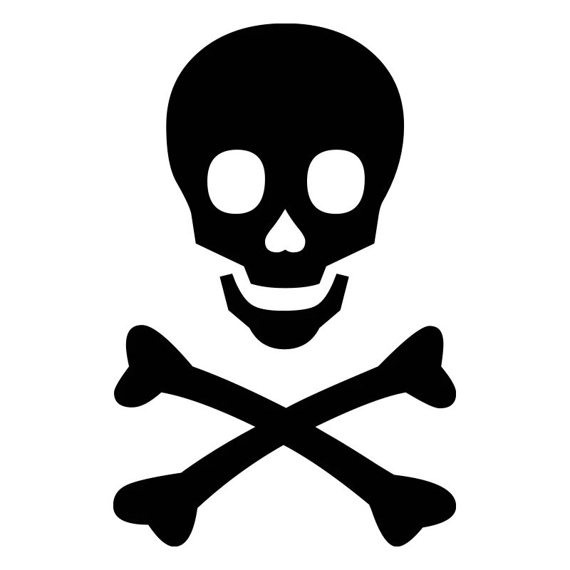 Happy Skull and Bones