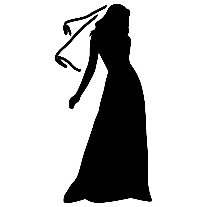 bride silhouette