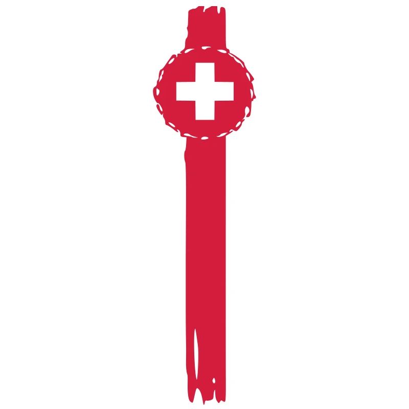 scheizer Kreuz anstecker