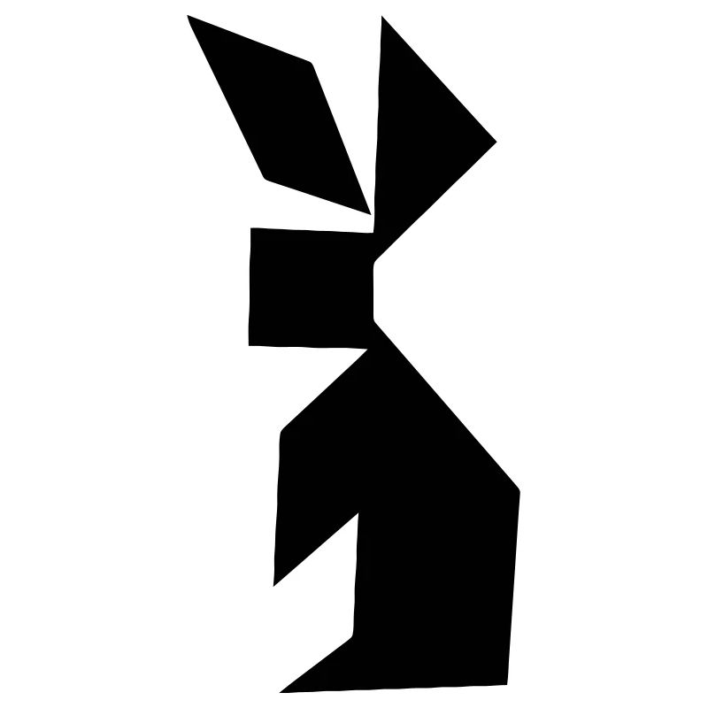 Tangram Bunny