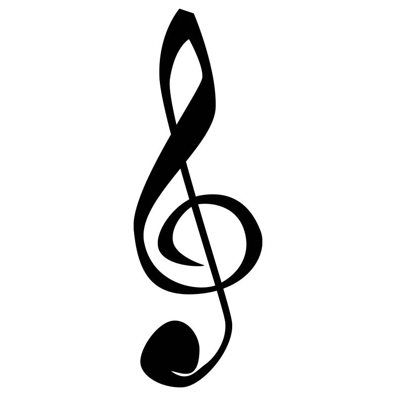 Clef treble clef