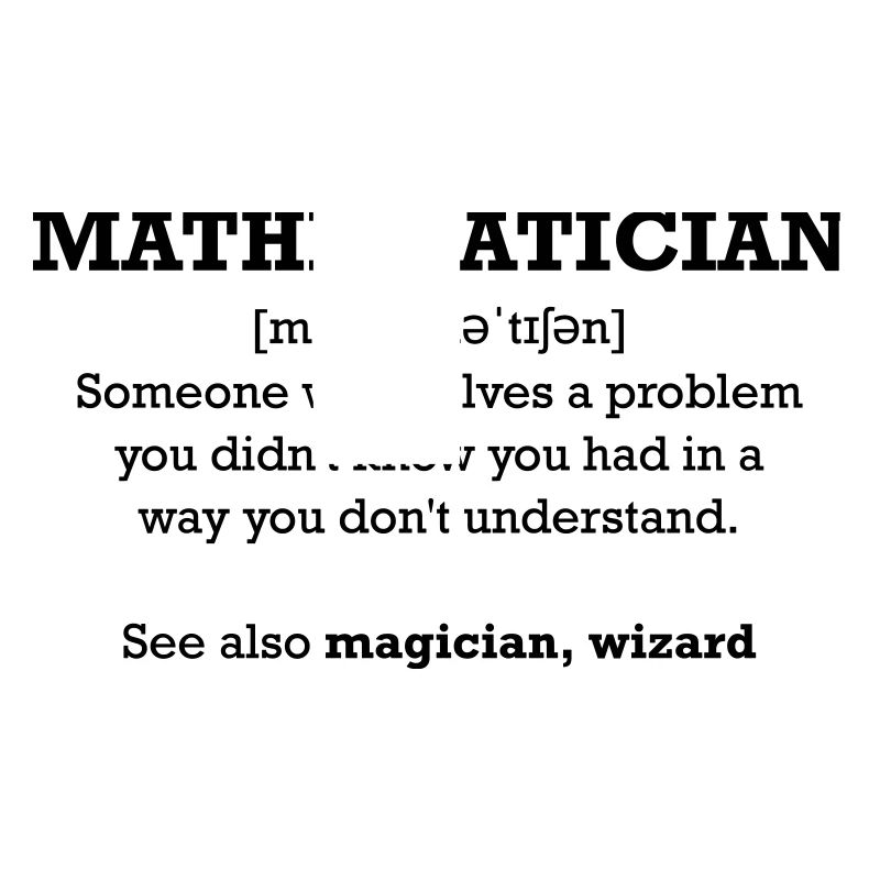 Mathematician - wizard