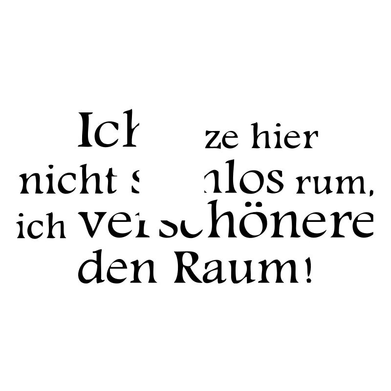 I'm sitting here not meaningless rum ...