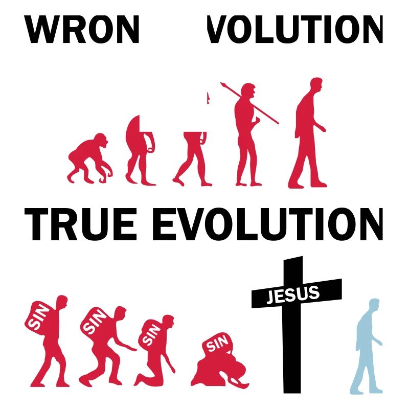 Jésus de la véritable évolution