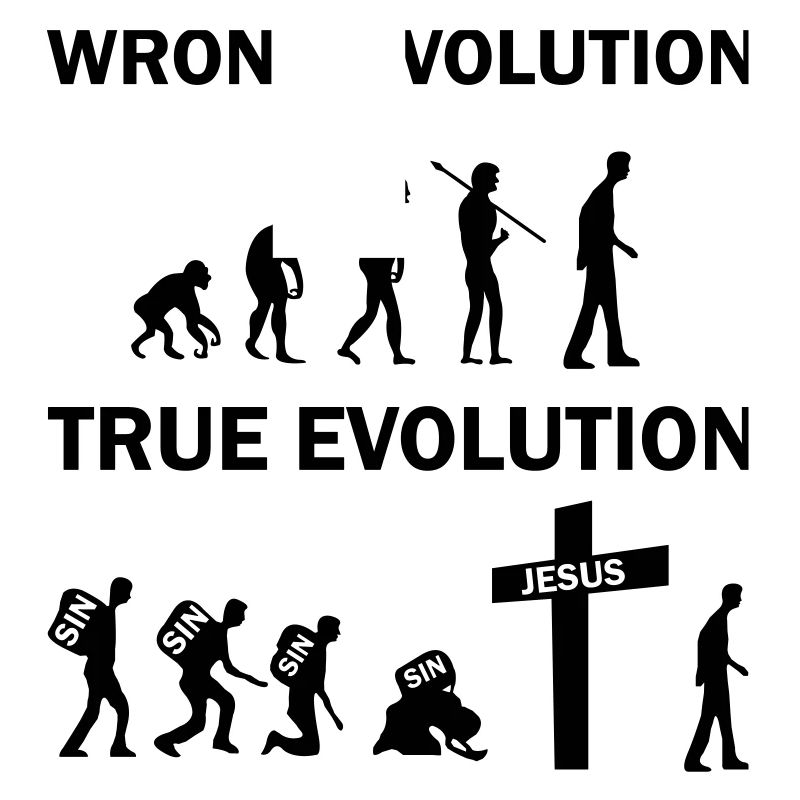 Jésus de la véritable évolution