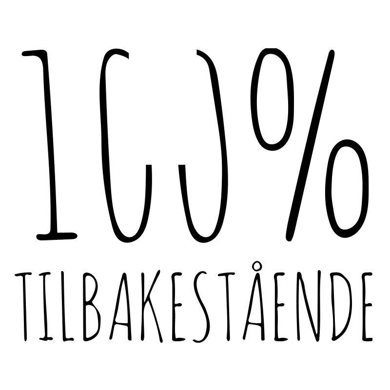 100% en arrière