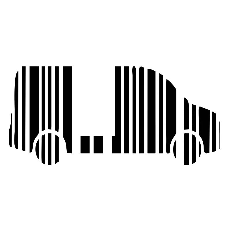 camper van strichcode